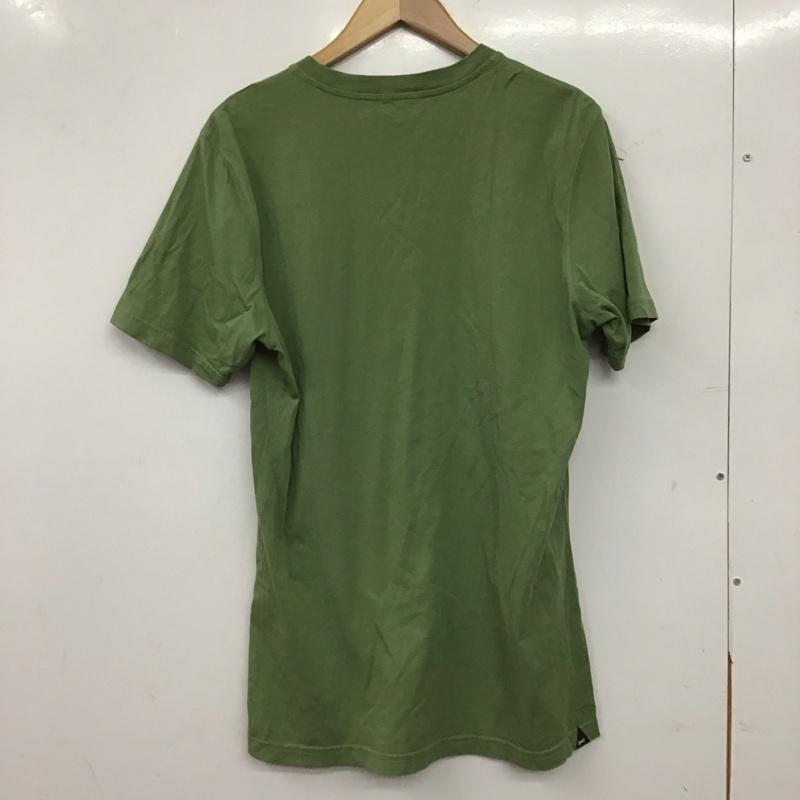 デンハム DENHAM Tシャツ 半袖 半袖カットソー プリントTシャツ クルーネックカットソー M ロゴ、文字 カーキ / カーキ / khaki メンズ USED 古着 中古 10157113
