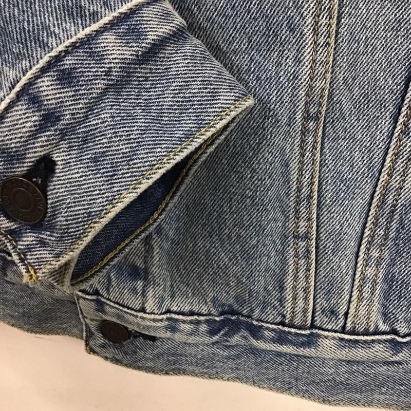 リーバイストラウスアンドコー Levi Strauss & co. ジャケット、上着 ジャンパー、ブルゾン デニムジャケット Gジャン アウター カジュアルジャケット M ロゴ、文字 インディゴ / インディゴ / Indigo メンズ USED 古着 中古 10157115