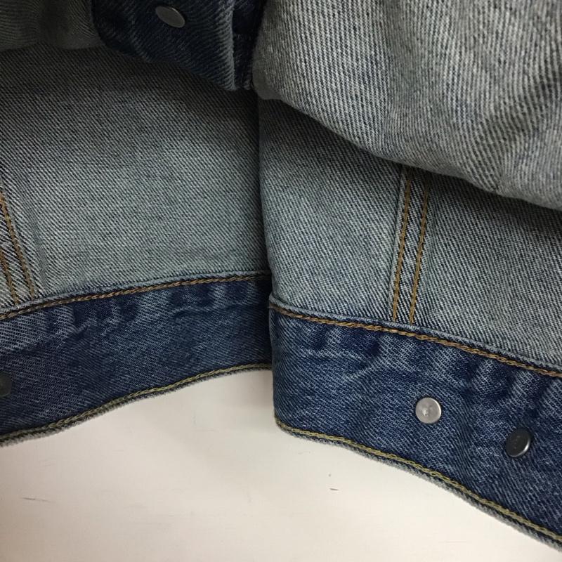 リーバイストラウスアンドコー Levi Strauss & co. ジャケット、上着 ジャンパー、ブルゾン デニムジャケット Gジャン アウター カジュアルジャケット M ロゴ、文字 インディゴ / インディゴ / Indigo メンズ USED 古着 中古 10157115