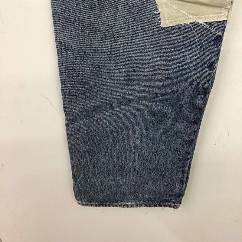 リーバイストラウスアンドコー Levi Strauss & co. パンツ デニム、ジーンズ デニムパンツ スリムパンツ カジュアルパンツ 32インチ ダメージ加工 インディゴ / インディゴ / Indigo メンズ USED 古着 中古 10157116