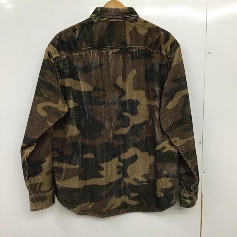 シュプリーム Supreme シャツ、ブラウス 長袖 25AW WideWaleコーデュロイSnapShirt M カモフラージュ柄・迷彩 マルチカラー / マルチカラー / multicolor メンズ USED 古着 中古 10157117