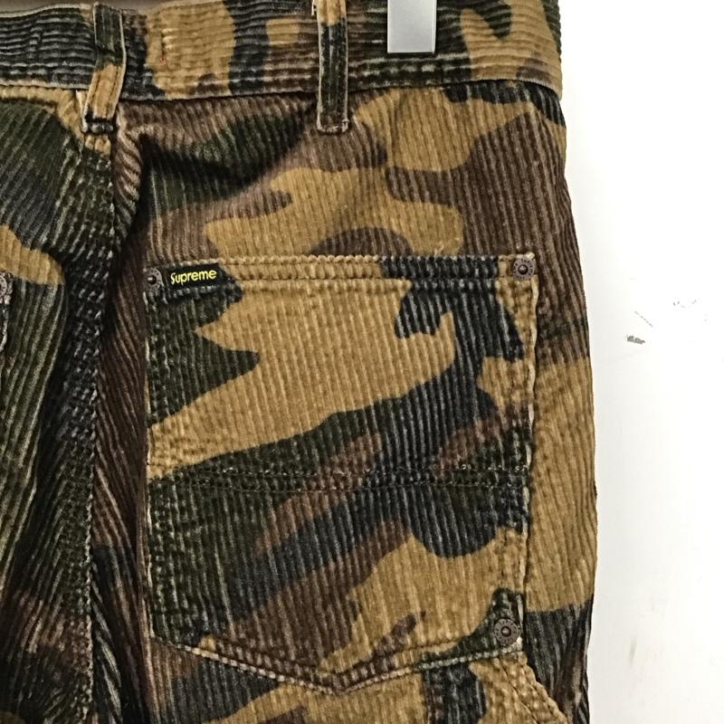 シュプリーム Supreme パンツ ワークパンツ、ペインターパンツ コーデュロイパンツ ワイドパンツ カジュアルパンツ 30インチ カモフラージュ柄・迷彩 マルチカラー / マルチカラー / multicolor メンズ USED 古着 中古 10157118