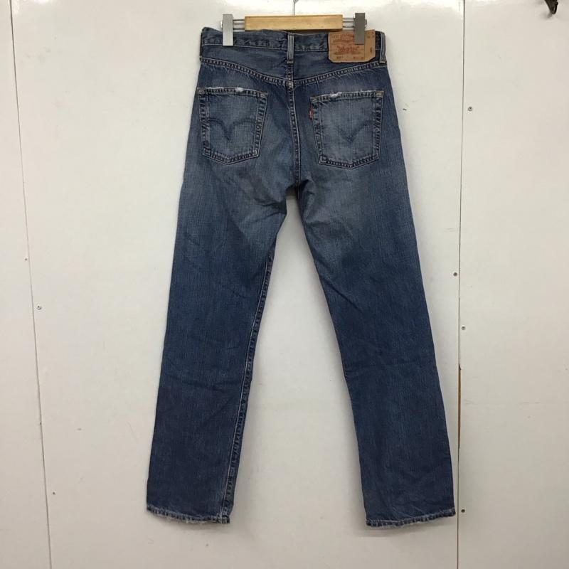 リーバイストラウスアンドコー Levi Strauss & co. パンツ デニム、ジーンズ デニムパンツ スリムパンツ カジュアルパンツ 30インチ ダメージ加工 インディゴ / インディゴ / Indigo メンズ USED 古着 中古 10157119