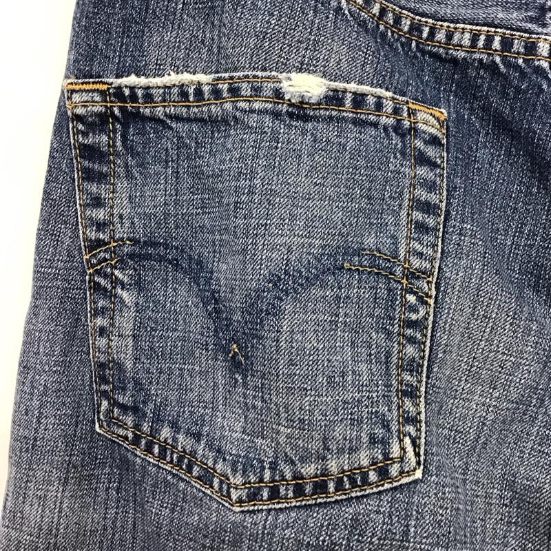 リーバイストラウスアンドコー Levi Strauss & co. パンツ デニム、ジーンズ デニムパンツ スリムパンツ カジュアルパンツ 30インチ ダメージ加工 インディゴ / インディゴ / Indigo メンズ USED 古着 中古 10157119