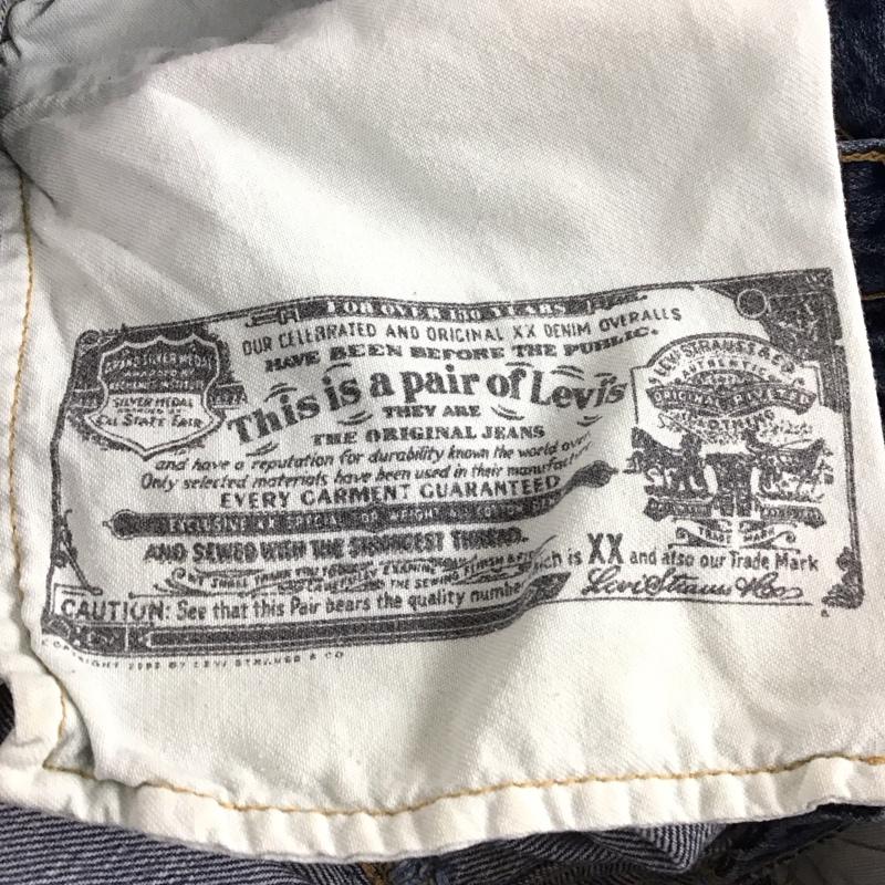 リーバイストラウスアンドコー Levi Strauss & co. パンツ デニム、ジーンズ デニムパンツ スリムパンツ カジュアルパンツ 30インチ ダメージ加工 インディゴ / インディゴ / Indigo メンズ USED 古着 中古 10157119