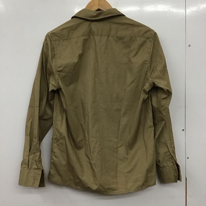 ディッキーズ Dickies シャツ、ブラウス 長袖 長袖シャツ 無地シャツ カラーシャツ M ロゴ、文字 ベージュ / ベージュ / beige メンズ USED 古着 中古 10157124