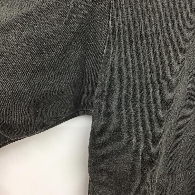 アンリラクシング unrelaxing Tシャツ 半袖 半袖カットソー プリントTシャツ クルーネックカットソー M ロゴ、文字 ダークグレー / ダークグレー / メンズ USED 古着 中古 10157125