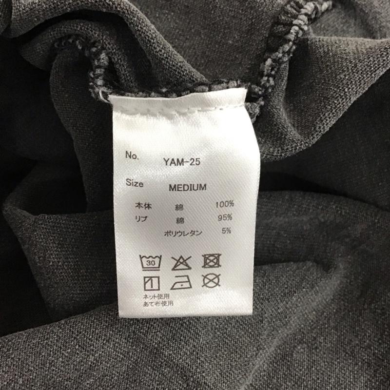 アンリラクシング unrelaxing Tシャツ 半袖 半袖カットソー プリントTシャツ クルーネックカットソー M ロゴ、文字 ダークグレー / ダークグレー / メンズ USED 古着 中古 10157125