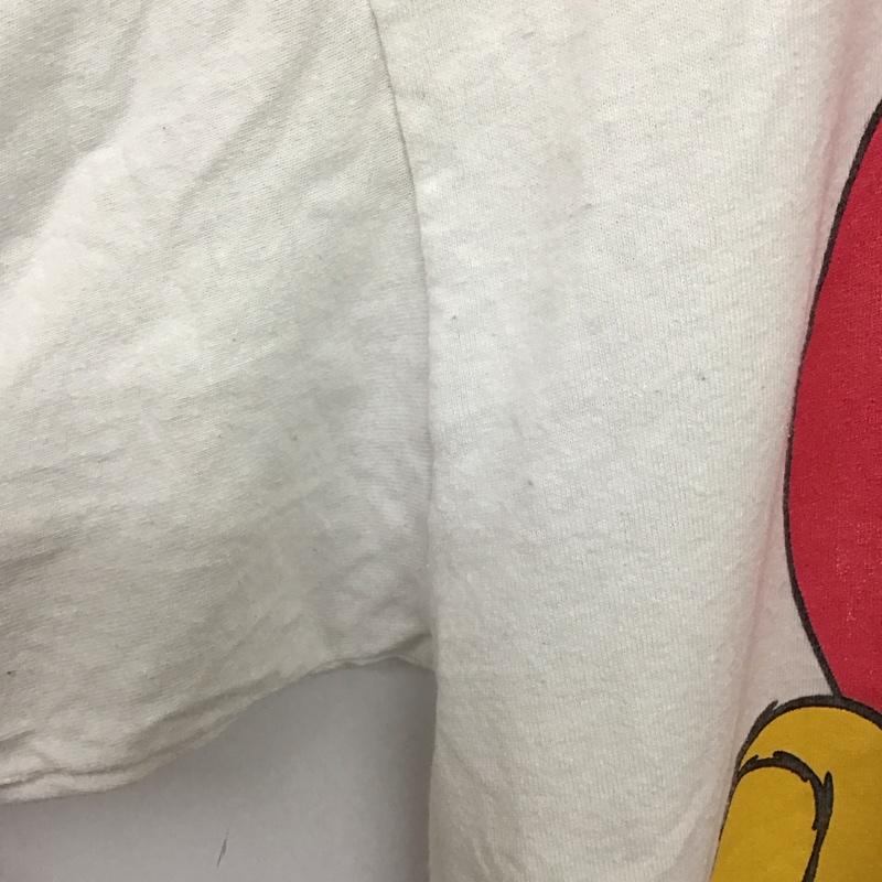 タルテックス tultex Tシャツ 半袖 半袖カットソー プリントTシャツ クルーネックカットソー ディズニー XXL プリント アイボリー / アイボリー / メンズ USED 古着 中古 10157127