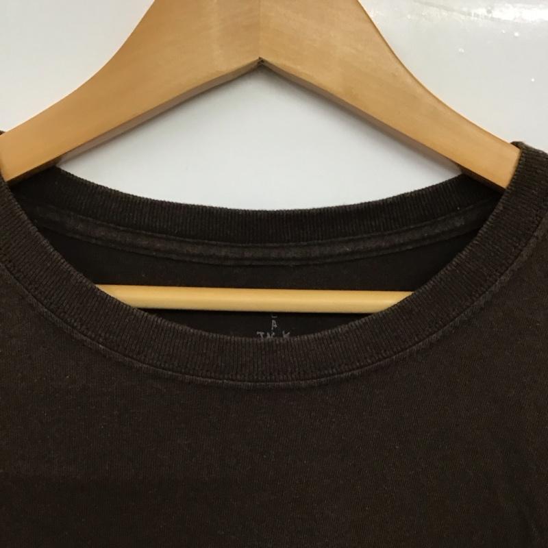 カクタスジャック Cactus Jack Tシャツ 半袖 半袖カットソー プリントTシャツ クルーネックカットソー M ロゴ、文字 茶 / ブラウン / brown メンズ USED 古着 中古 10157128