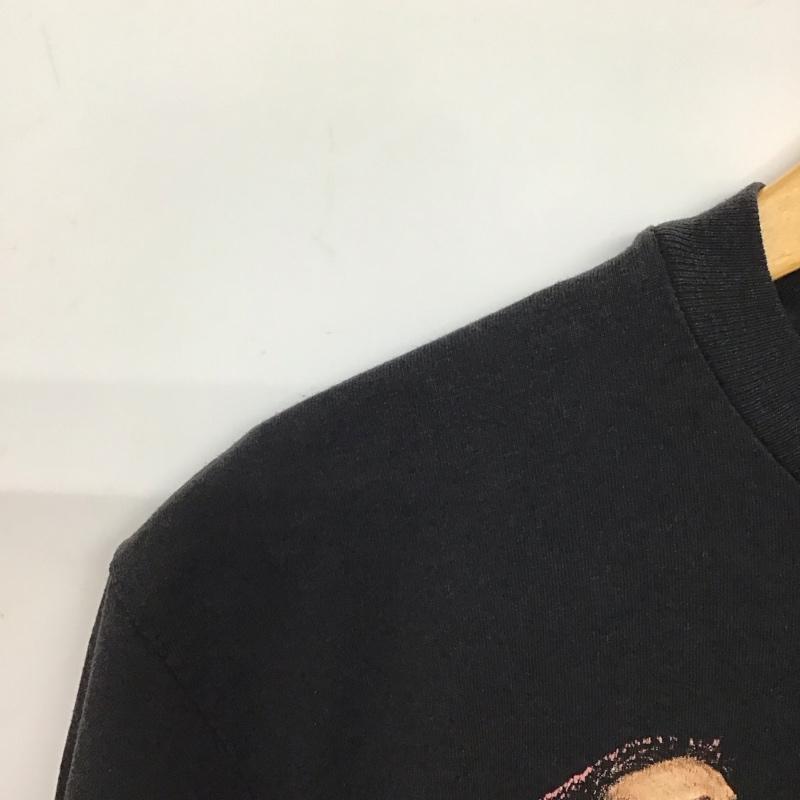 ヘインズ HANES ポロシャツ 半袖 半袖カットソー プリントTシャツ クルーネックカットソー 古着 バックストリートボーイズ XL プリント 黒 / ブラック / black メンズ USED 古着 中古 10157129