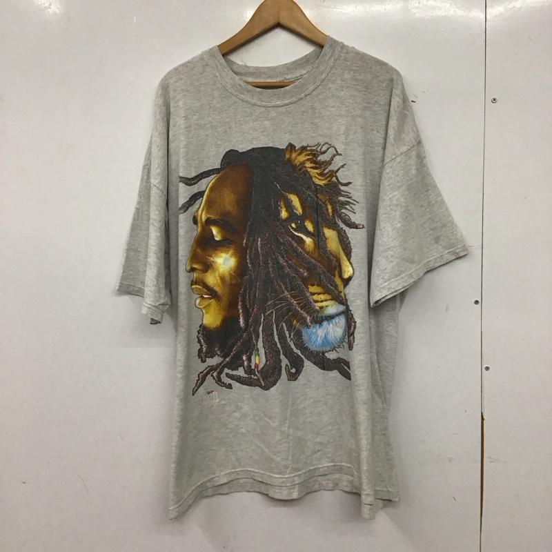 古着 USED Tシャツ 半袖 半袖カットソー プリントTシャツ クルーネックカットソー プリント 灰 / グレー / gray メンズ USED 古着 中古 10157130
