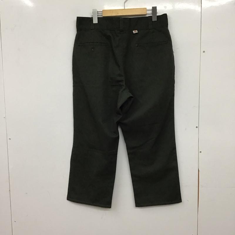 ディッキーズ Dickies パンツ ワークパンツ、ペインターパンツ ワイドパンツ カジュアルパンツ ワークパンツ 34 無地 カーキ / カーキ / khaki メンズ USED 古着 中古 10157134