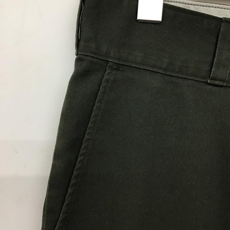 ディッキーズ Dickies パンツ ワークパンツ、ペインターパンツ ワイドパンツ カジュアルパンツ ワークパンツ 34 無地 カーキ / カーキ / khaki メンズ USED 古着 中古 10157134
