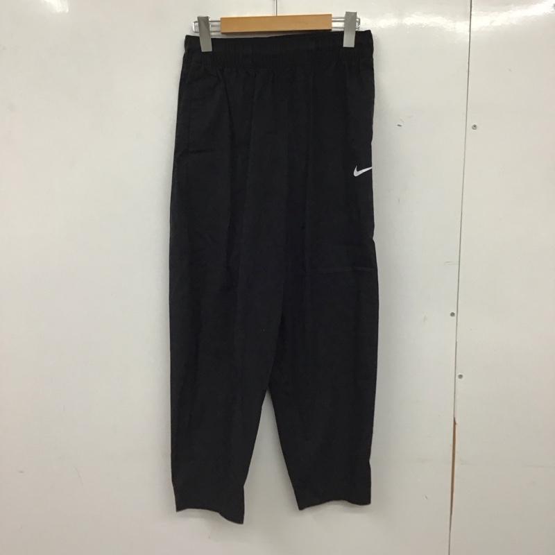 ナイキ NIKE パンツ ワークパンツ、ペインターパンツ ワークパンツ ワイドパンツ カジュアルパンツ M 無地 黒 / ブラック / black メンズ USED 古着 中古 10157136