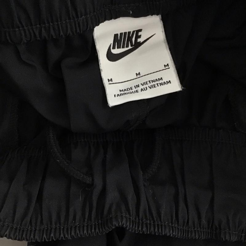 ナイキ NIKE パンツ ワークパンツ、ペインターパンツ ワークパンツ ワイドパンツ カジュアルパンツ M 無地 黒 / ブラック / black メンズ USED 古着 中古 10157136