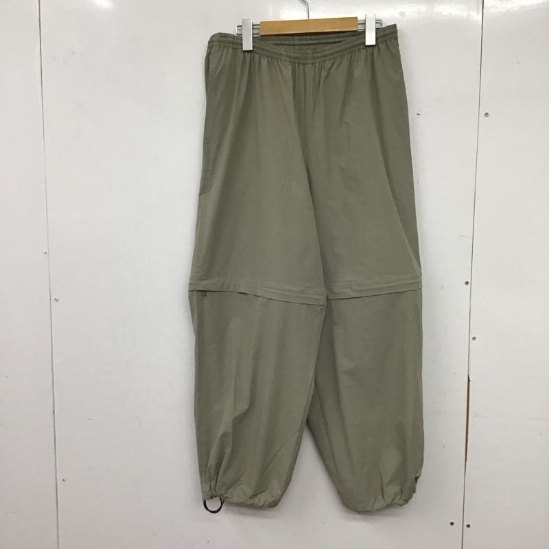 テンボックス TENBOX パンツ ワークパンツ、ペインターパンツ ワイドパンツ カジュアルパンツ ワークパンツ L 無地 グレージュ / グレージュ / メンズ USED 古着 中古 10157137