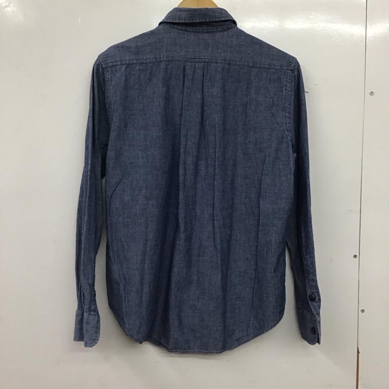 ポロラルフローレン POLO RALPH LAUREN シャツ、ブラウス 長袖 長袖シャツ 無地シャツ カラーシャツ M 無地 インディゴ / インディゴ / Indigo メンズ USED 古着 中古 10157139