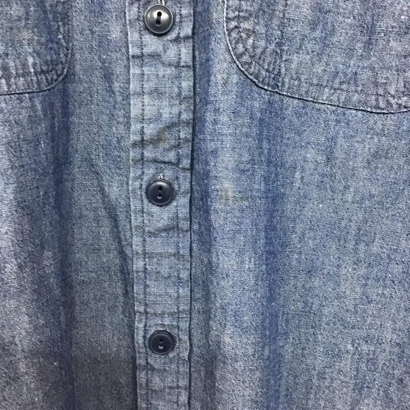 ポロラルフローレン POLO RALPH LAUREN シャツ、ブラウス 長袖 長袖シャツ 無地シャツ カラーシャツ M 無地 インディゴ / インディゴ / Indigo メンズ USED 古着 中古 10157139