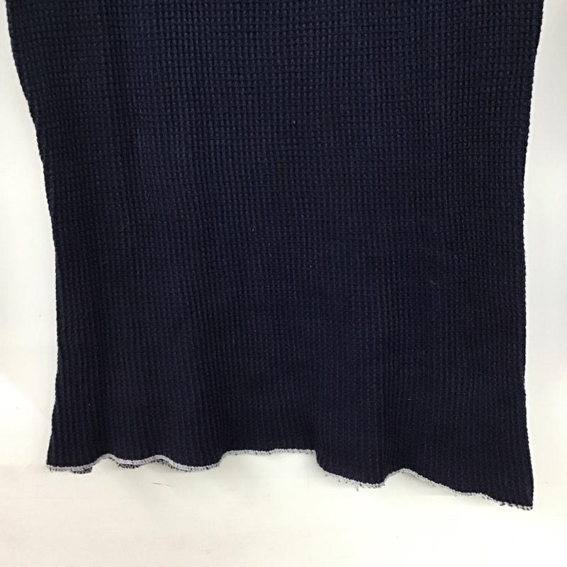 モルガン MORGAN カットソー 長袖 長袖カットソー ワッフル M 無地 紺 / ネイビー / navy メンズ USED 古着 中古 10157140
