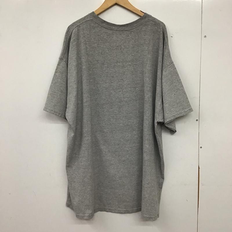ナイキ NIKE Tシャツ 半袖 半袖カットソー プリントTシャツ クルーネックカットソー XXL ロゴ、文字 灰 / グレー / gray メンズ USED 古着 中古 10157141