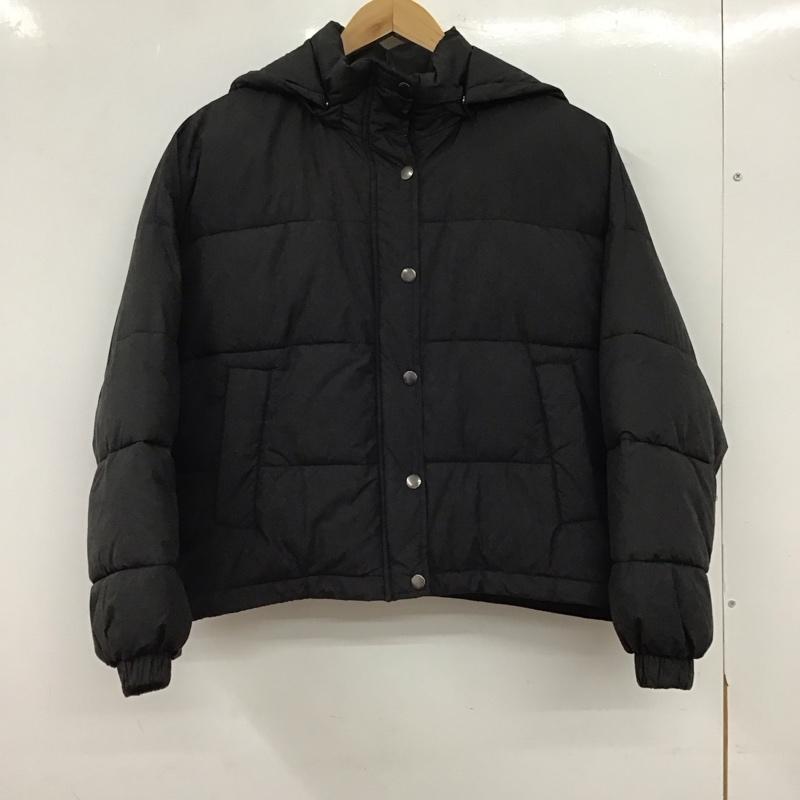 アズールバイマウジー AZUL BY MOUSSY ジャケット、上着 ジャンパー、ブルゾン 250CAS30-167I リモンタサーモアショートブルゾン S 無地 黒 / ブラック / black レディース USED 古着 中古 10157144