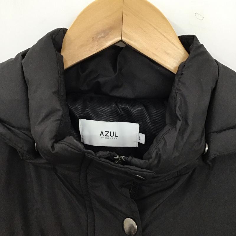 アズールバイマウジー AZUL BY MOUSSY ジャケット、上着 ジャンパー、ブルゾン 250CAS30-167I リモンタサーモアショートブルゾン S 無地 黒 / ブラック / black レディース USED 古着 中古 10157144