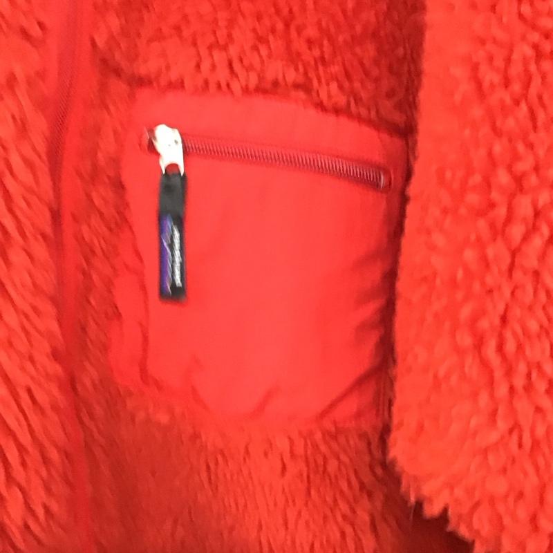 パタゴニア patagonia ジャケット、上着 ジャンパー、ブルゾン クラシックレトロカーディガン フリースジャケット L 無地 赤 / レッド / red メンズ USED 古着 中古 10157146