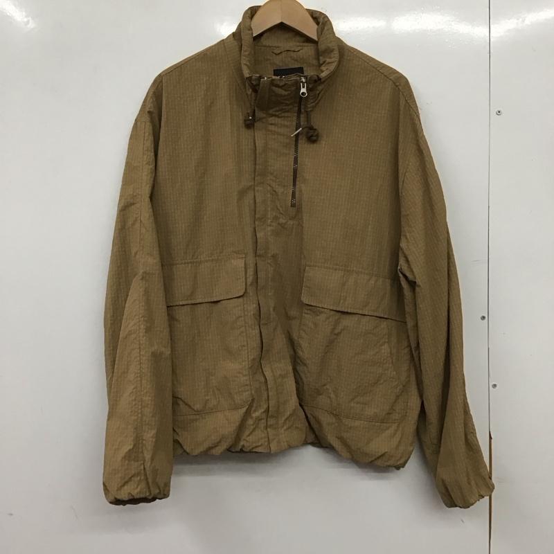 ザラ ZARA ジャケット、上着 ジャンパー、ブルゾン ジップアップジャケット ナイロンジャケット アウター M チェック ベージュ / ベージュ / beige メンズ USED 古着 中古 10157153
