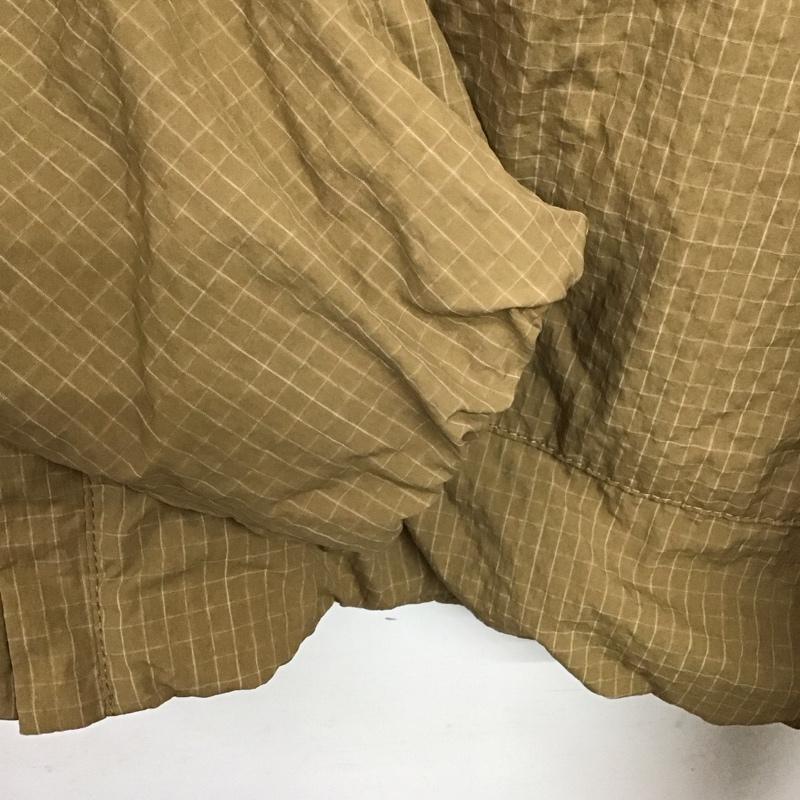 ザラ ZARA ジャケット、上着 ジャンパー、ブルゾン ジップアップジャケット ナイロンジャケット アウター M チェック ベージュ / ベージュ / beige メンズ USED 古着 中古 10157153