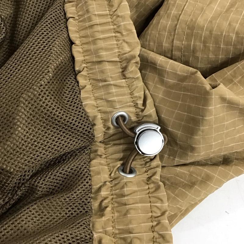 ザラ ZARA ジャケット、上着 ジャンパー、ブルゾン ジップアップジャケット ナイロンジャケット アウター M チェック ベージュ / ベージュ / beige メンズ USED 古着 中古 10157153