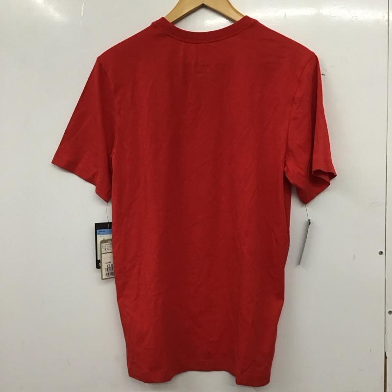 ナイキ NIKE Tシャツ 半袖 半袖カットソー プリントTシャツ クルーネックカットソー M ロゴ、文字 赤 / レッド / red メンズ USED 古着 中古 10157154