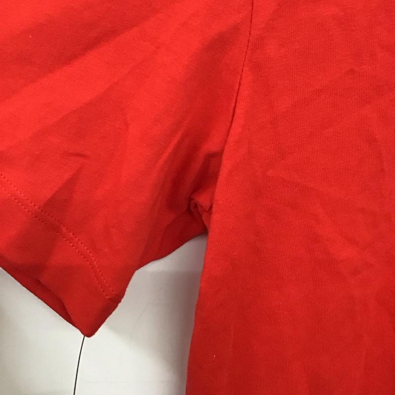 ナイキ NIKE Tシャツ 半袖 半袖カットソー プリントTシャツ クルーネックカットソー M ロゴ、文字 赤 / レッド / red メンズ USED 古着 中古 10157154