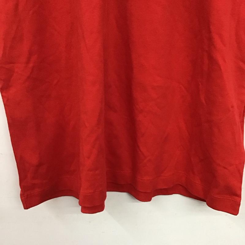 ナイキ NIKE Tシャツ 半袖 半袖カットソー プリントTシャツ クルーネックカットソー M ロゴ、文字 赤 / レッド / red メンズ USED 古着 中古 10157154