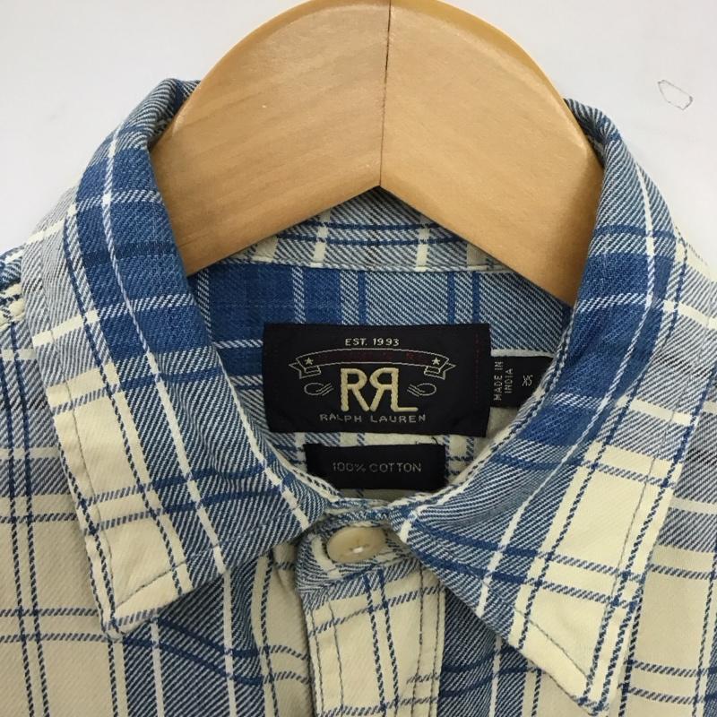 ダブルアールエル ラルフローレン RRL RALPH LAUREN シャツ、ブラウス 長袖 長袖シャツ チェックシャツ カラーシャツ XS チェック マルチカラー / マルチカラー / multicolor メンズ USED 古着 中古 10157155