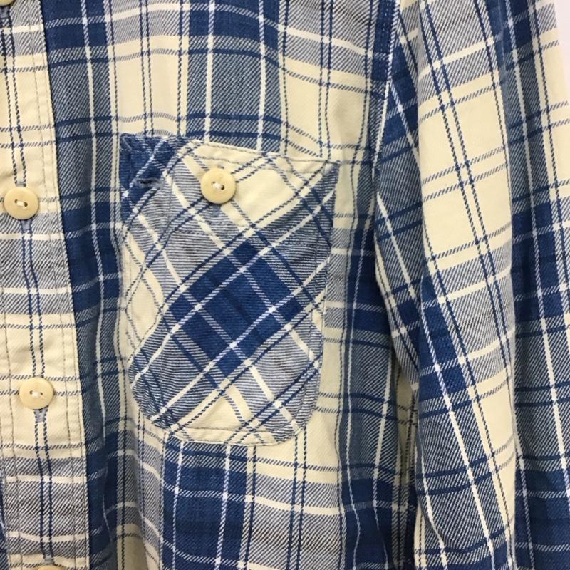 ダブルアールエル ラルフローレン RRL RALPH LAUREN シャツ、ブラウス 長袖 長袖シャツ チェックシャツ カラーシャツ XS チェック マルチカラー / マルチカラー / multicolor メンズ USED 古着 中古 10157155