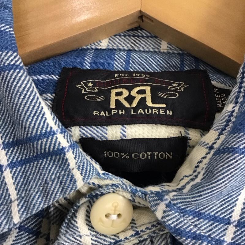 ダブルアールエル ラルフローレン RRL RALPH LAUREN シャツ、ブラウス 長袖 長袖シャツ チェックシャツ カラーシャツ XS チェック マルチカラー / マルチカラー / multicolor メンズ USED 古着 中古 10157155