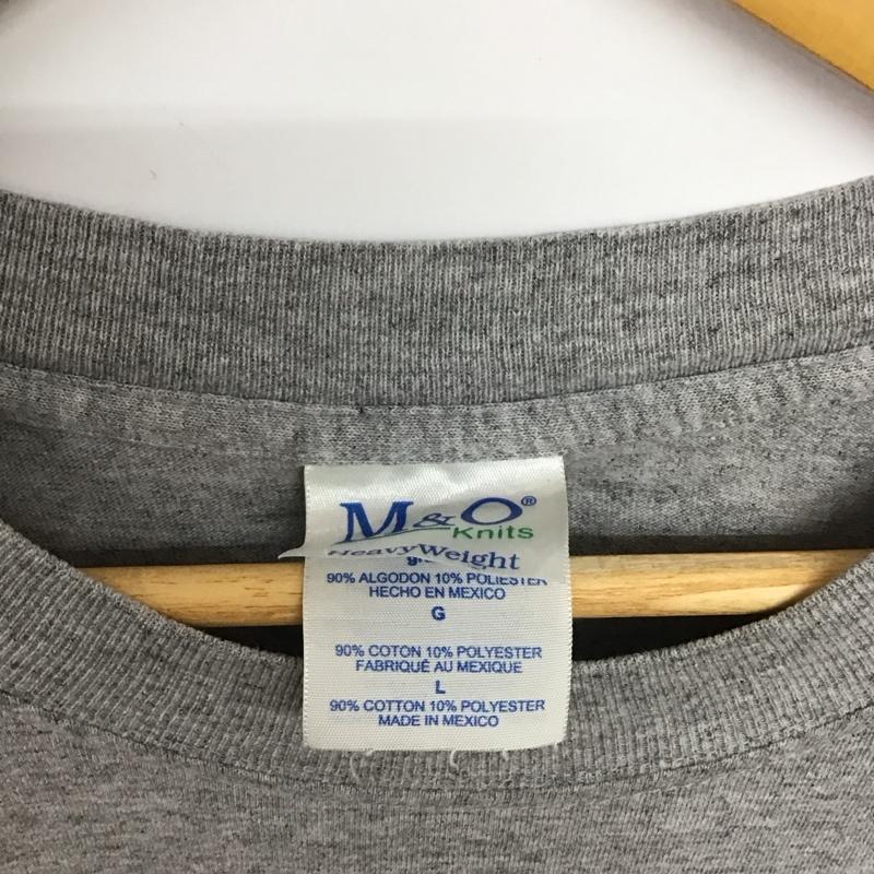 古着 USED Tシャツ 半袖 半袖カットソー プリントTシャツ クルーネックカットソー L プリント 灰 / グレー / gray メンズ USED 古着 中古 10157158