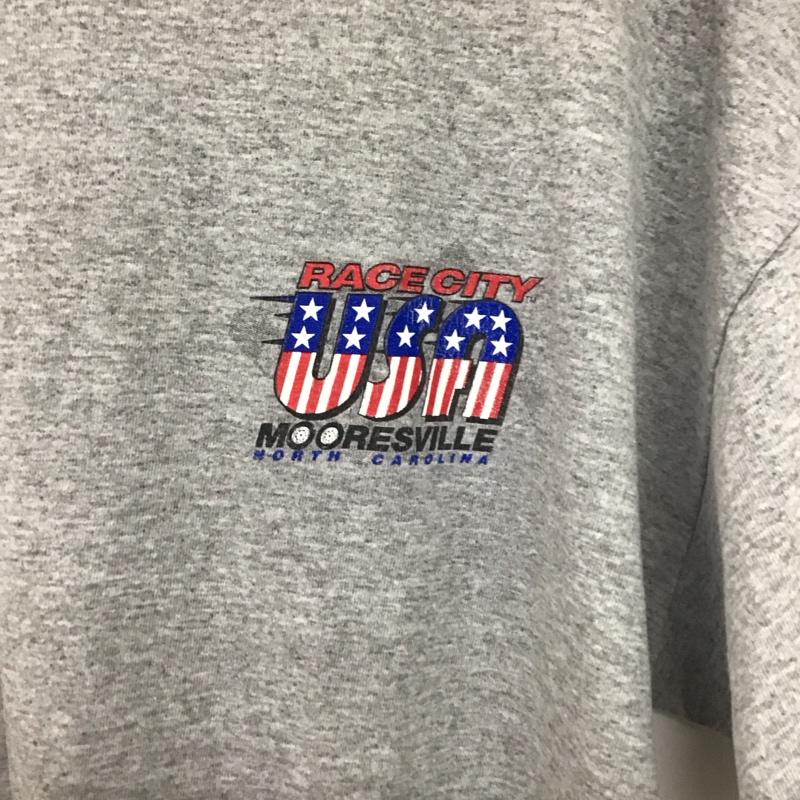 古着 USED Tシャツ 半袖 半袖カットソー プリントTシャツ クルーネックカットソー L プリント 灰 / グレー / gray メンズ USED 古着 中古 10157158