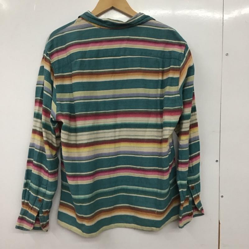 ラルフローレン RALPHLAUREN シャツ、ブラウス 長袖 長袖シャツ プリントシャツ カラーシャツ M ボーダー柄 マルチカラー / マルチカラー / multicolor メンズ USED 古着 中古 10157159