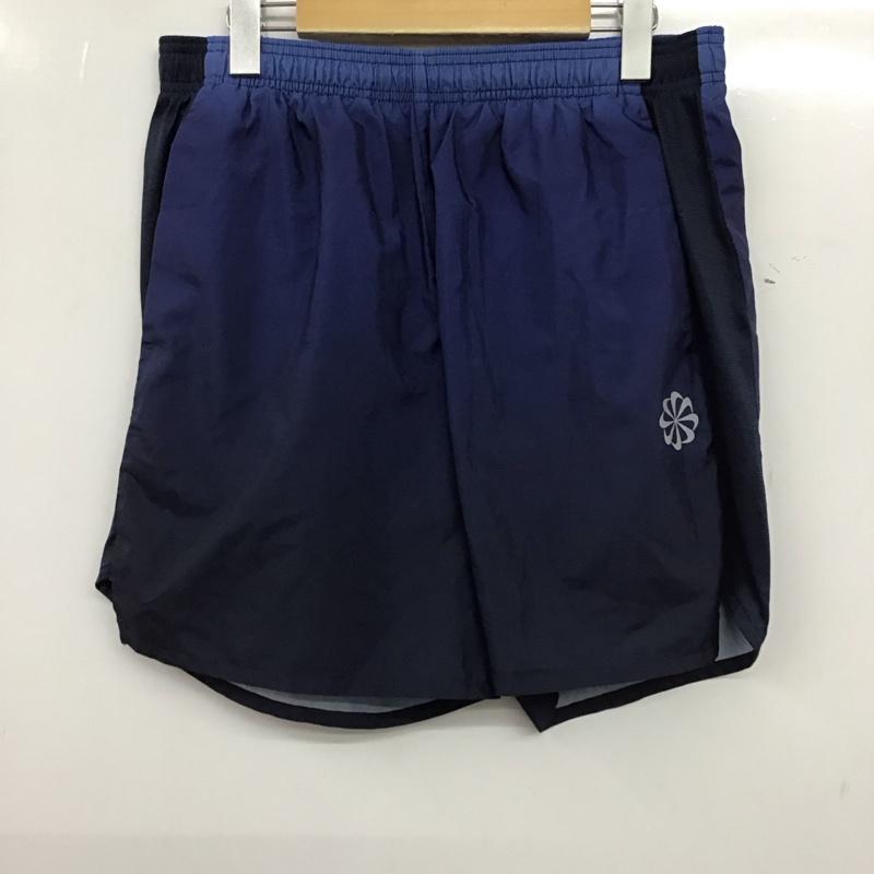 ナイキ NIKE パンツ ショートパンツ ショートパンツ ハーフパンツ カジュアルパンツ XL ロゴ、文字 青 / ブルー / blue メンズ USED 古着 中古 10157162