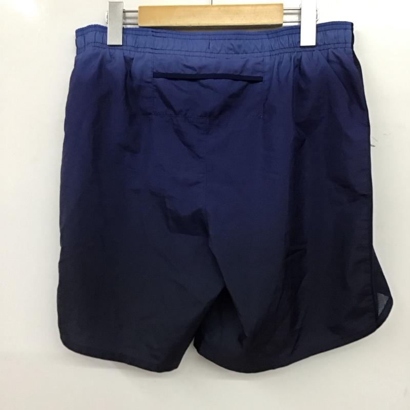 ナイキ NIKE パンツ ショートパンツ ショートパンツ ハーフパンツ カジュアルパンツ XL ロゴ、文字 青 / ブルー / blue メンズ USED 古着 中古 10157162