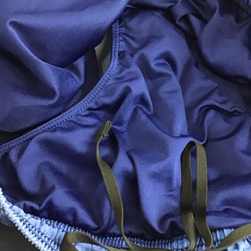ナイキ NIKE パンツ ショートパンツ ショートパンツ ハーフパンツ カジュアルパンツ XL ロゴ、文字 青 / ブルー / blue メンズ USED 古着 中古 10157162