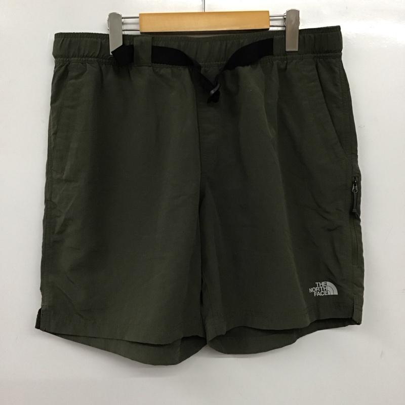 ザノースフェイス THE NORTH FACE パンツ ショートパンツ ショートパンツ ハーフパンツ カジュアルパンツ L 無地 カーキ / カーキ / khaki メンズ USED 古着 中古 10157164