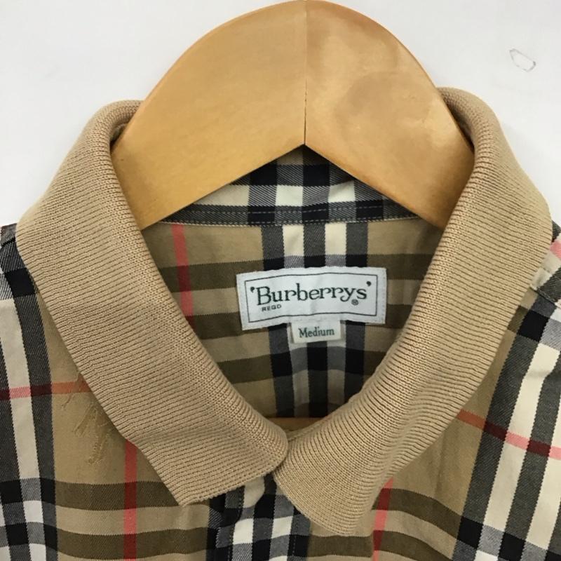 バーバリーズ BURBERRYS シャツ、ブラウス 半袖 半袖シャツ チェックシャツ カラーシャツ M チェック マルチカラー / マルチカラー / multicolor メンズ USED 古着 中古 10157171