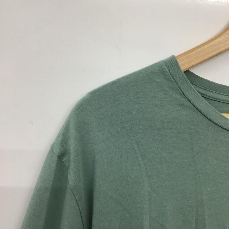 バートン BURTON Tシャツ 半袖 半袖カットソー プリントTシャツ クルーネックカットソー M ロゴ、文字 緑 / グリーン / green メンズ USED 古着 中古 10157172