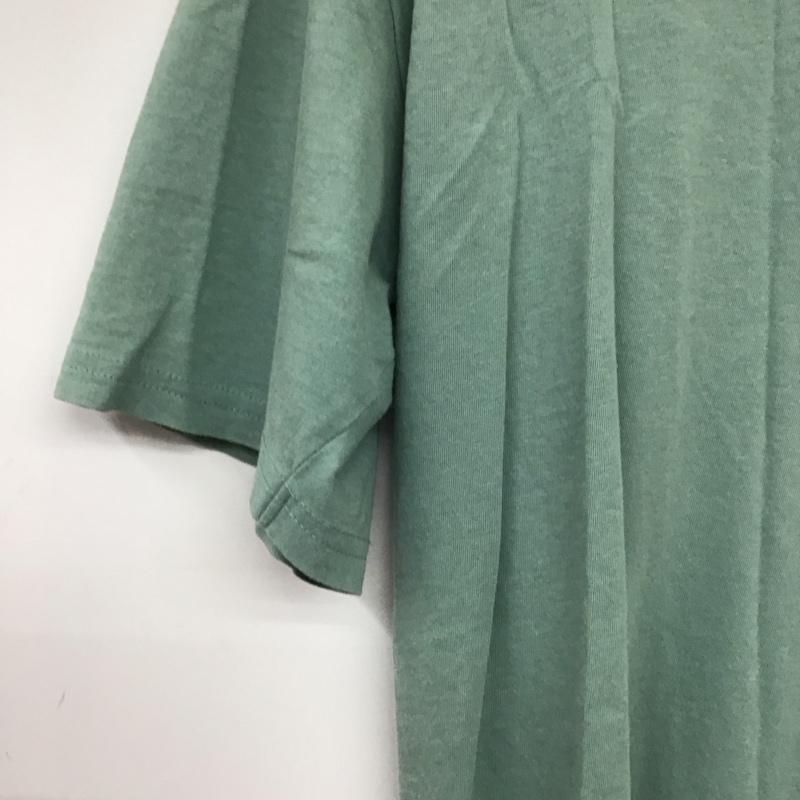 バートン BURTON Tシャツ 半袖 半袖カットソー プリントTシャツ クルーネックカットソー M ロゴ、文字 緑 / グリーン / green メンズ USED 古着 中古 10157172