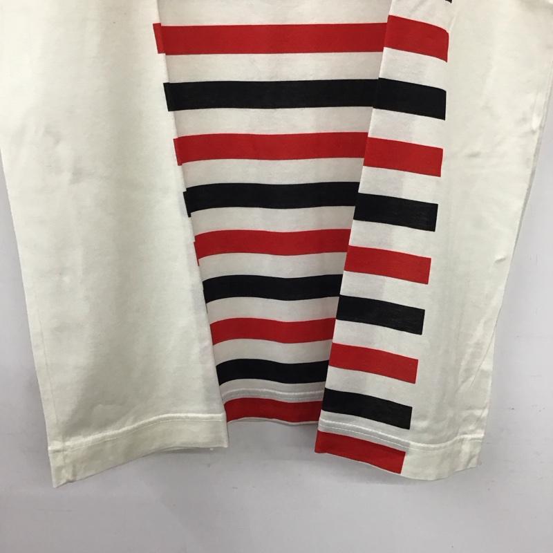 セリーヌ CELINE ポロシャツ 半袖 半袖ポロシャツ カラーシャツ 半袖カットソー S プリント アイボリー / アイボリー / メンズ USED 古着 中古 10157176