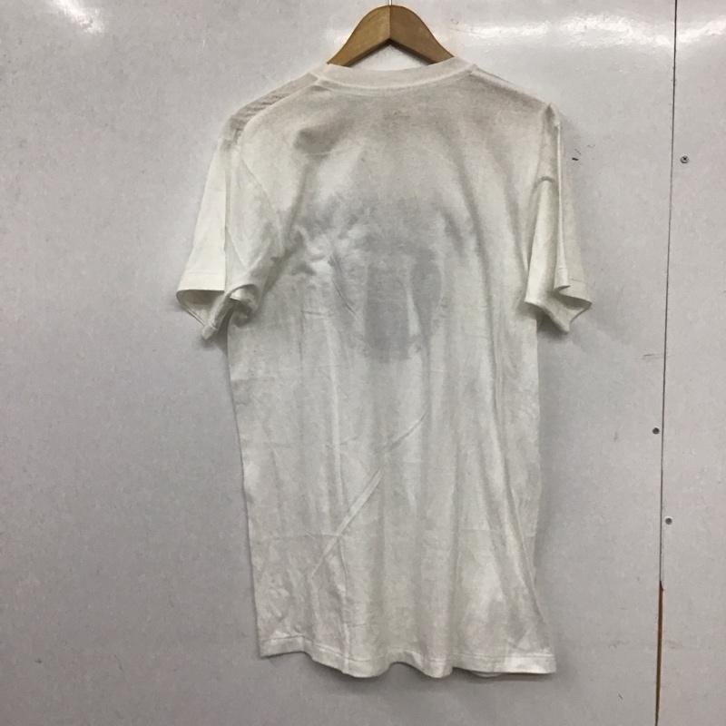 セタガヤベース 世田谷ベース Tシャツ 半袖 半袖カットソー プリントTシャツ クルーネックカットソー L プリント 白 / ホワイト / white メンズ USED 古着 中古 10157179