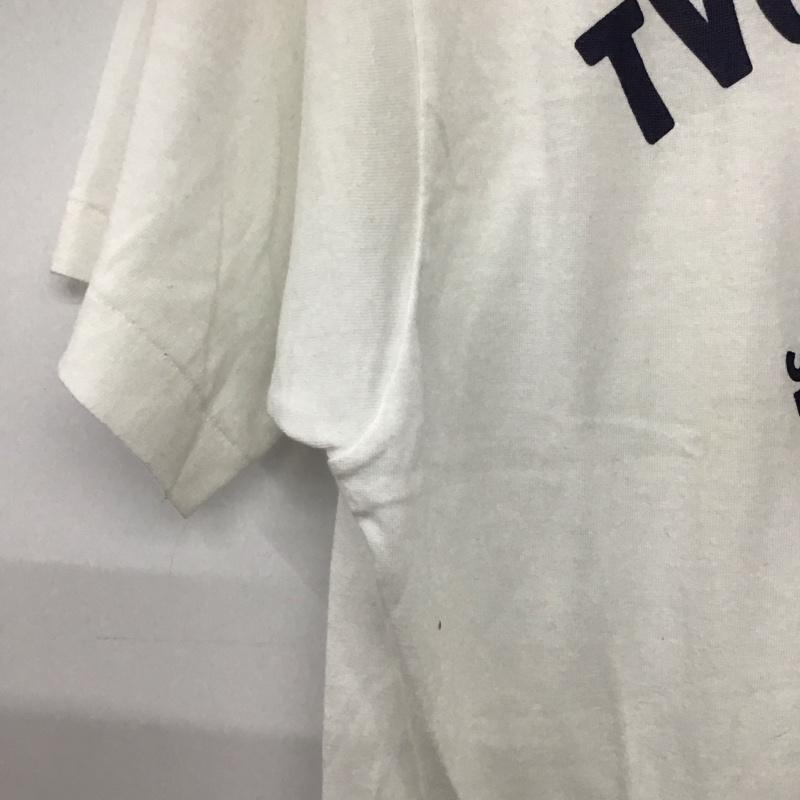 セタガヤベース 世田谷ベース Tシャツ 半袖 半袖カットソー プリントTシャツ クルーネックカットソー L プリント 白 / ホワイト / white メンズ USED 古着 中古 10157179